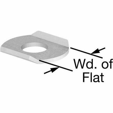 BSC PREFERRED Steel Flanged Washer for 5/16 Holding Screw 5147A44